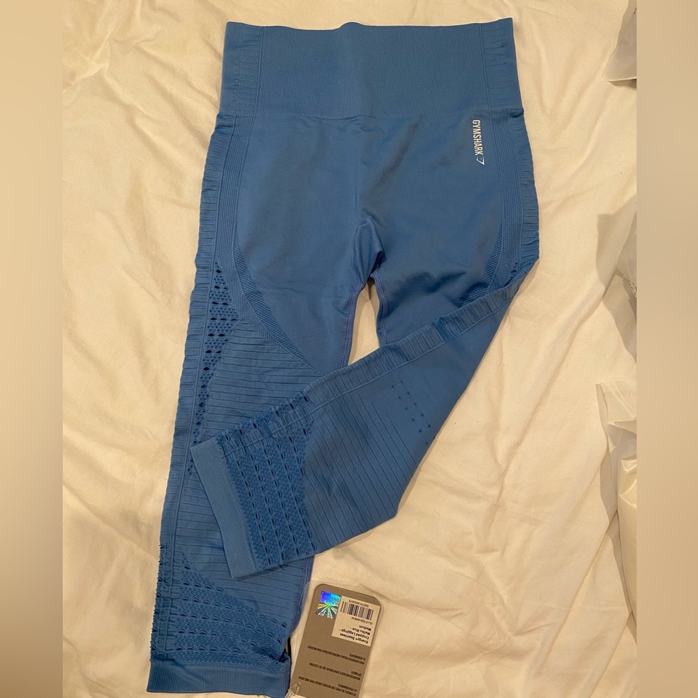 GYMSHARK ENERGY+ SEAMLESS CROPPED LEGGINGS